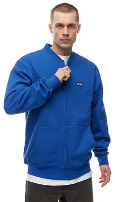 Immagine prodotto di Maglietta da uomo Mass Denim Sweatshirt Signature Patch Baseball blu navy - 2XL