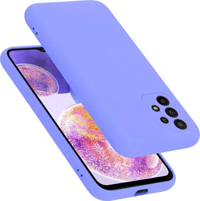 Produktbild von Cadorabo Schutzhülle für Samsung Galaxy A23 4G Hülle in Lila Handyhülle Case Cover TPU Etui
