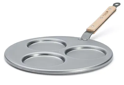 Produktbild von De Buyer PFANNE 3 BLINIS MINERAL B BOIS Ø 27CM