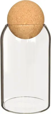 Produktbild von Flaschengarten mit Korken wählbar in 19, 24 und 29cm, Ø8,5 cm | Pflanzenterrarium , Größe:h.19 Ø8.5cm