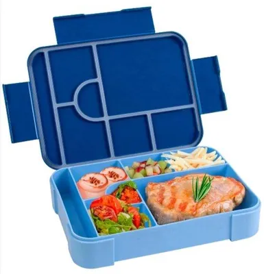 Produktbild von Kinderlunchbox 5-fach lekvrije Box 1300ml für Schule