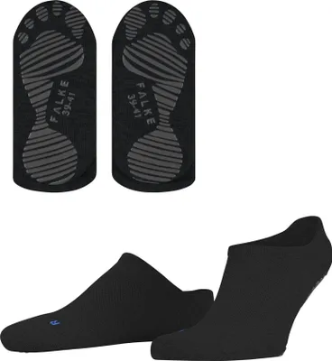 Produktbild von FALKE Uni Hausschuh-Socken Cool Kick U HP, weich, atmungsaktiv, rutschhemmende Noppen, Schwarz, Größe 37-38