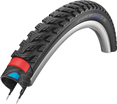 Obrázek produktu pro Plášť Schwalbe Marathon GT 365 26x2,00 (50-559) HS485 DualGuard drát černá reflex 11101203