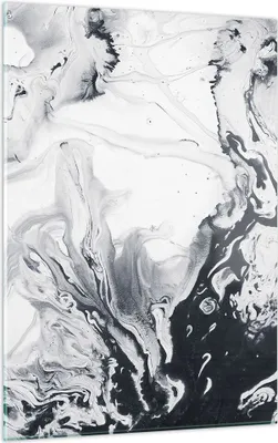 Produktbild von Bilder auf glas - Einteilig - Abstraktion modern - 50x70cm - Glasbilder - Wandbilder - Bilder - zum Aufhängen bereit - Wanddekoration aus Glas - Glas Bilder - Wandbild auf Glas - GPA50x70-3900