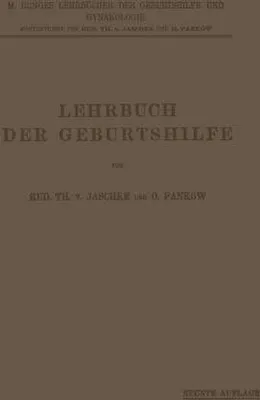 Produktbild von Lehrbuch der Geburtshilfe