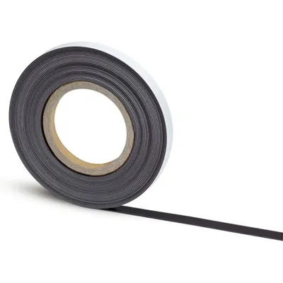 Produktbild von MAUL Magnetband PET 1 Stück 40 g/cm ² magnetisch selbstklebend beschriftbar 10 m x 3.5 cm x 1 mm braun