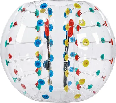 Zdjęcie produktu dla Nadmuchiwane piłki zderzakowe 5FT/1,5 m, korpus z PVC, piłka sumo Zorb, gra na świeżym powietrzu