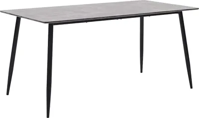 Produktbild von Maison Exclusive - Esstisch Grau 160×80×75 cm MDF
