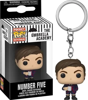 Produktbild von Funko brelok Die Umbrella Academy Nummer Fünf 6cm