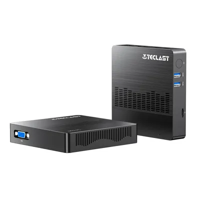 Produktbild von TECLAST Mini PC N10, 6GB DDR4 128GB M.2 Storge Micro Desktop Computer, Dual Display 4K UHD Intel N4000, LAN 1000Mbps HDMI, WiFi 5, BT5.0