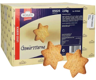 Produktbild von Schulte Gewürzsterne 2kg