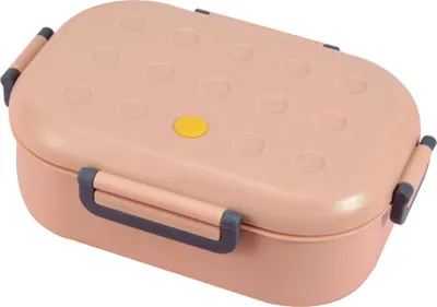 Produktbild von Quadratische Lunchbox für Kinder und Erwachsene, tragbare Picknickbox, Schul-Essensbehälter mit Löffel