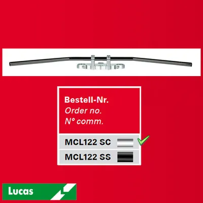Image de Guidon en acier Dragbar Medium, acier chromé