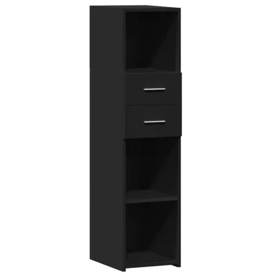 Produktbild von Highboard Schwarz 30x42,5x124 cm Holzwerkstoff
