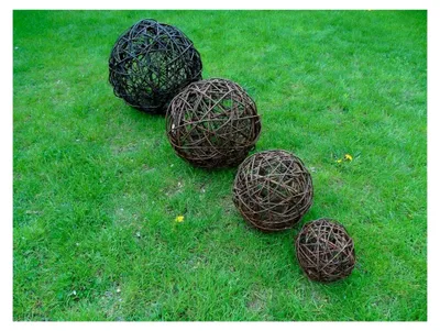 Produktbild von Weidenkugel Dekokugel Garten 10 bis 35 cm (20 cm)