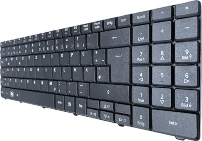 Obrázek produktu pro Klávesnice GERMAN Keyboard Black kompatibilní pro ACER Aspire 5732Z-443G32Mn