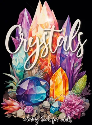 Produktbild von Crystals Coloring Book for Adults