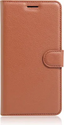 Immagine prodotto di Custodia per Apple iPhone SE 2020/2022 Custodia per telefono cellulare Flip Cover protettiva Marrone