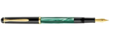 Obrázek produktu pro Pelikan Classic M200 - Černá - Zlatá - Zelená - Nerezová ocel - 12,5 mm - 14 g - 1 ks