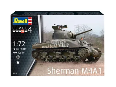 Zdjęcie produktu dla Revell Sherman M4A1 1:72