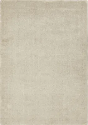 Produktbild von Steffensmeier Kurzflor Teppich Barcelona Wohnzimmerteppich modern, strapazierfähig und pflegeleicht, Beige, Größe: 160x230 cm