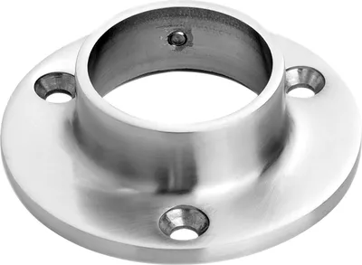 Produktbild von CROSO Flansch für Rohr ø 33,7 x 2,0 mm, Platten ø 71 mm, Edelstahl V2A