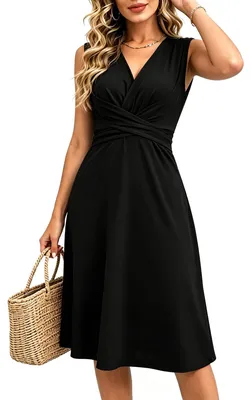 Imagen del producto de Vestido de verano casual para mujer, de corte en A y elegante