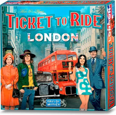 Produktbild von Days of Wonder Wunderbare Tage Ticket to Ride London