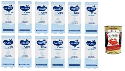 Produktbild von Sauber Deodorante Deocare Deodorante in crema, Deodorant Deocare Creme-Deodorant 12x35ml+ Italian Gourmet polpa 400g