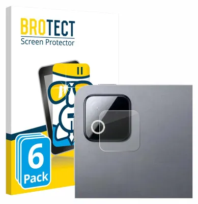 Produktbild von 6x BROTECT Schutzglas für Xiaomi Pad 8 Pro (NUR Kameraschutz) Schutzfolie Panzer Folie Glas Display Schutz klar