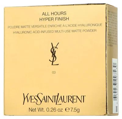 Obrázek produktu pro Yves Saint Laurent kompaktní pudr Yves Saint Laurent All Hours Hyper Finish 03 1ks