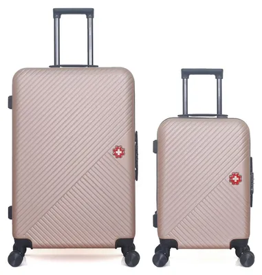Produktbild von SWISS KOPPER – 2er-Set – SPIEZ-Reisetaschen (groß und Handgepäckgröße)