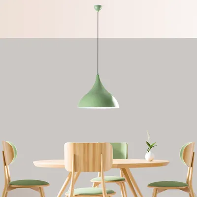 Produktbild von Opviq, Bitlisim - Mint, Kronleuchter, METALLKÖRPER, Minze, 133 x 10 x 10 cm