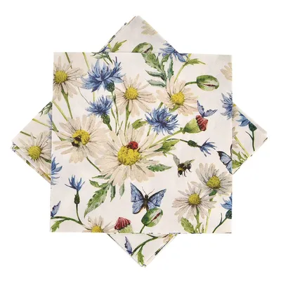 Obrázek produktu pro Orion 842311 Servírovací ubrousky jarní květy 33x33 cm 20 ks