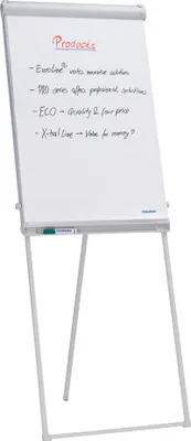 Produktbild von FRANKEN Flipchart Standard 670 x 950 mm hellgrau