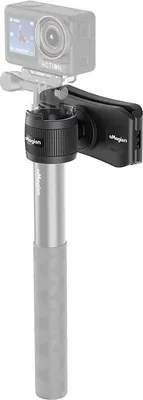 Obrázok produktu pre INF Čierny držiak na selfie tyč pre Insta360/DJI/GoPro - príslušenstvo na batoh