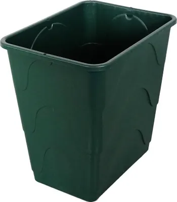 Produktbild von TrendLine Regentonne eckig mit Deckel und Hahn 280 L grün