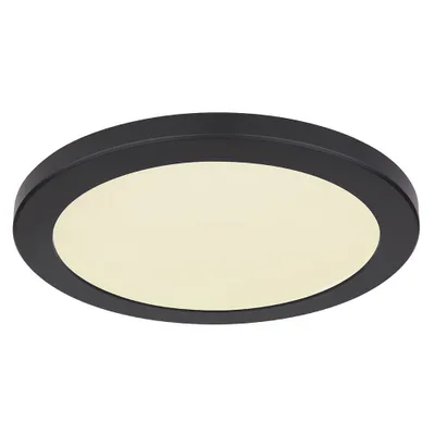 Produktbild von LED Deckenleuchte, schwarz, CCT, warmweiß-kaltweiß, D 29,8 cm