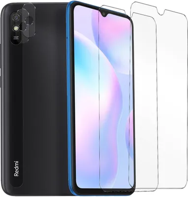 Image de Verre blindé pour Xiaomi Redmi 9A film de protection 2x caméra verre de protection film 2x blindage