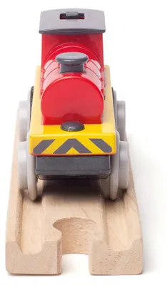 Produktbild von Bigjigs Rail Elektrische Lokomotive Red Strongman