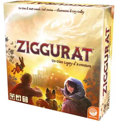 Obrázok produktu pre Asmodee Ziggurat, spoločenská hra, 2-4 hráči, od 8 rokov, talianska verzia