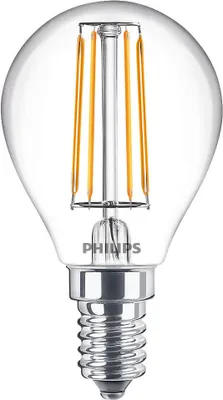 Produktbild von Philips CLA, 4,3 W, 40 W, E14, 470 lm, 15000 h, Warmweiß