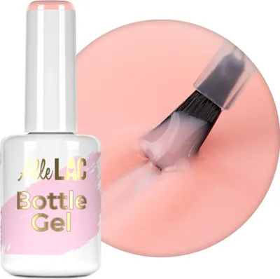 Immagine prodotto di Flaschengel AlleLac Peachy Pink 15 g Gel per unghie in flacone con pennellino