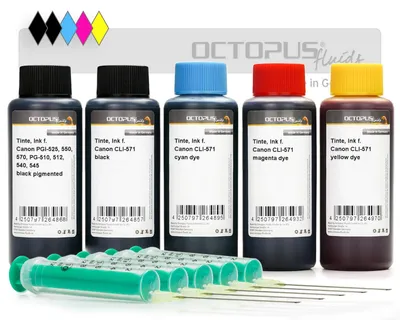 Obrázok produktu pre Sada náplní pre Canon PGI-570 a CLI-571, všetky farby okrem šedej