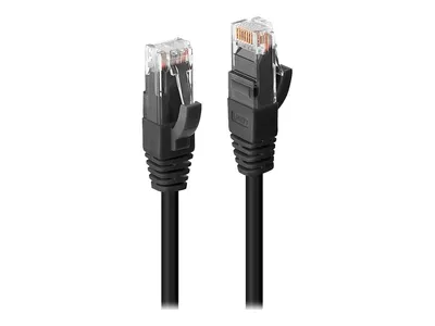 Immagine prodotto di Cavo patch LINDY Cat6 UTP Premium nero 0,30 m