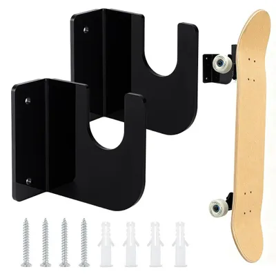 Obrázek produktu pro Montážní držák na zeď pro skateboard, ideální pro stylové vystavení