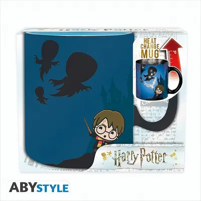 Produktbild von ABYstyle - HARRY POTTER Chibi Thermoeffekt Tasse Expecto Patronum