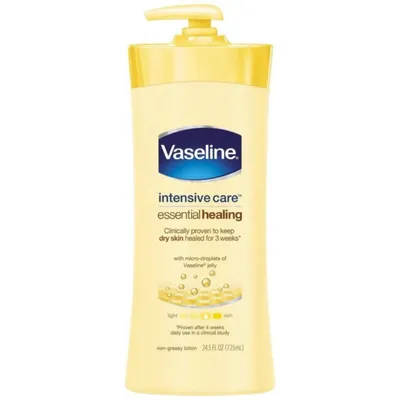 Produktbild von Vaseline Intensive Care Essential Healing Hand und Körperlotion 725ml