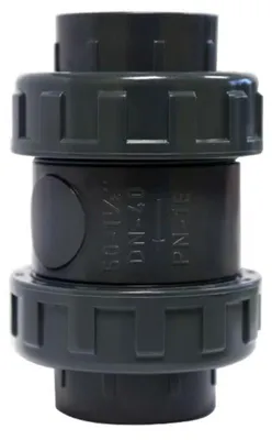 Produktbild von Rückschlagventil mit Klebemuffe, Ø 63 mm, grau