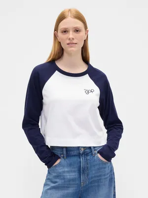 Produktbild von GAP Kurzes T-Shirt mit Logo XL